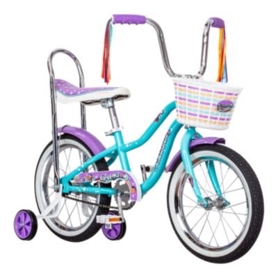 light blue girls bike