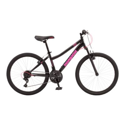 mongoose bike black and pink