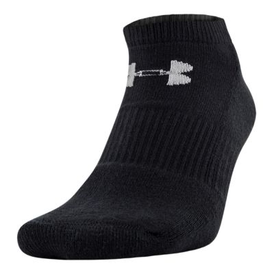 under armour men's charged cotton 2.0 quarter socks