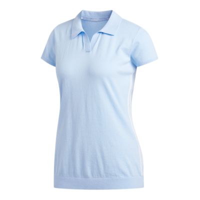 knitted polo shirt womens