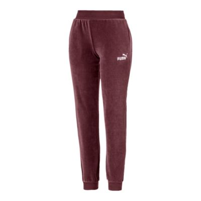 PUMA Women's Essential Velour Pants 