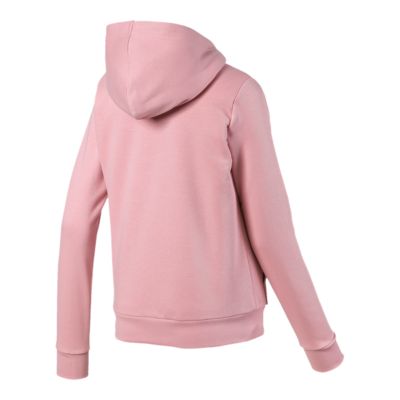 puma check sherpa hoodie