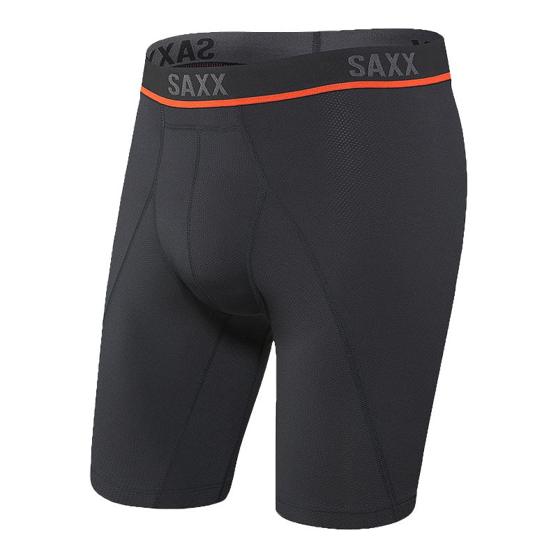 Image of SAXX Kinetic HD Men's Long Leg Boxer Brief, Semi-Compression Underwear, Breathable
