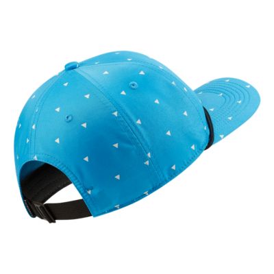nike golf hat blue