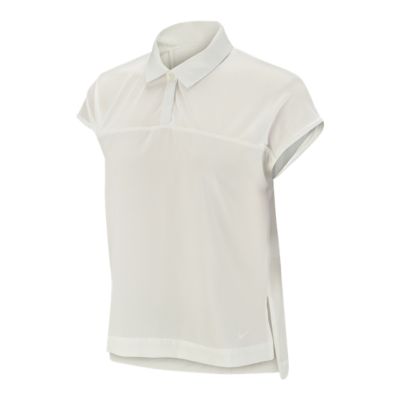 nike women's dry short sleeve golf polo