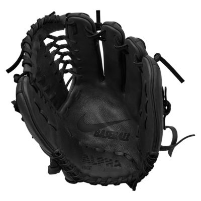 black nike baseball glove