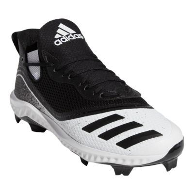 adidas black and white cleats