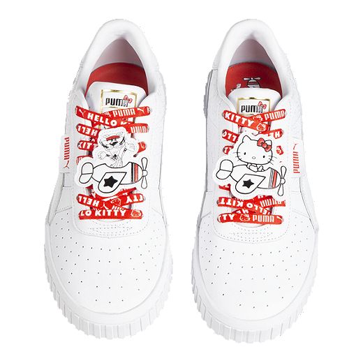 PUMA Women's Cali X Hello Kitty Shoes - White | Sport Chek