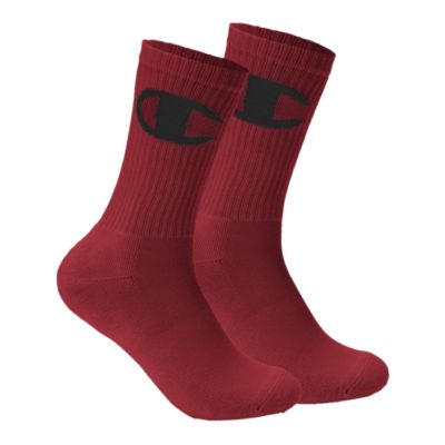 champion socks red