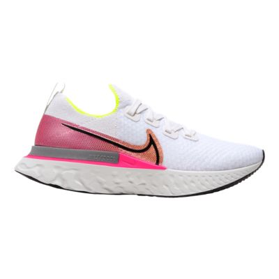 nike react infinity run flyknit pink