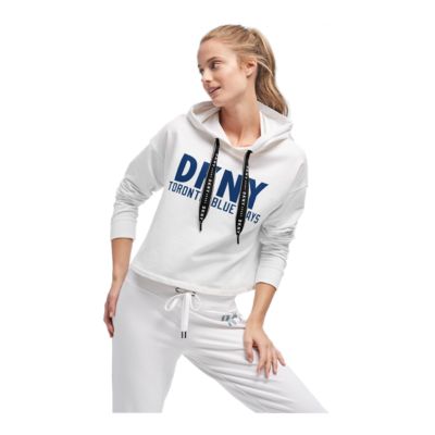 dkny white hoodie