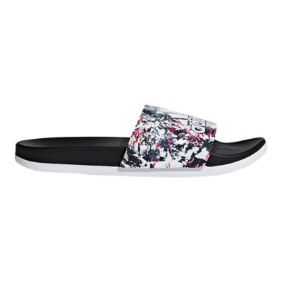 adidas women's adilette cloudfoam plus slides