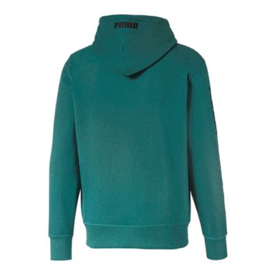 teal hoodie mens