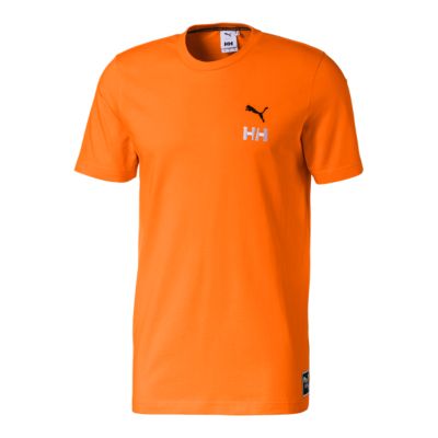 puma orange t shirt