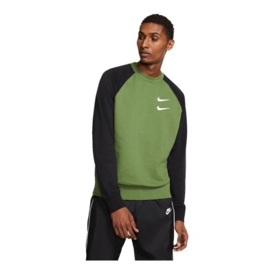 mens nike fleece crew