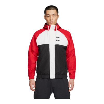 nike sportswear swoosh woven jacket