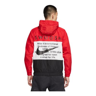 nike woven hoodie jacket