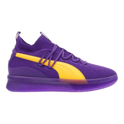 puma basketball shoes purple
