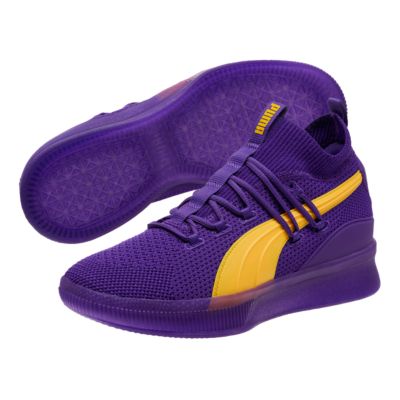 puma clyde purple
