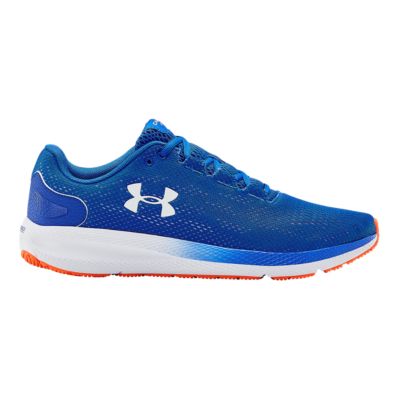 under armour blue and white shoes