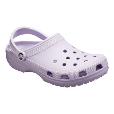 womens purple crocs