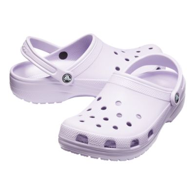 womens lavender crocs