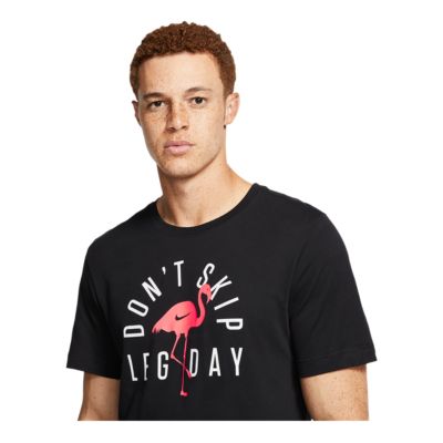nike t shirt dont skip leg day