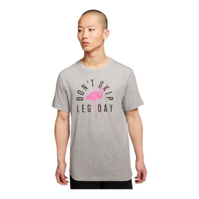 nike t shirt dont skip leg day