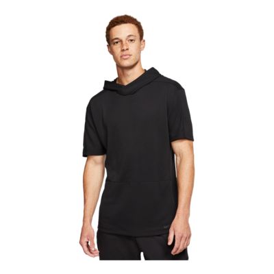 nike short sleeve hoodie mens