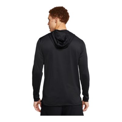 nike hyper dry long sleeve hooded top