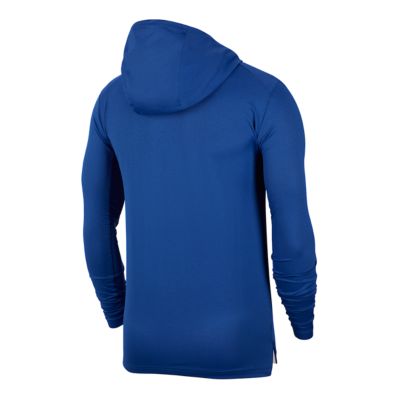 nike hyper dry long sleeve hooded top