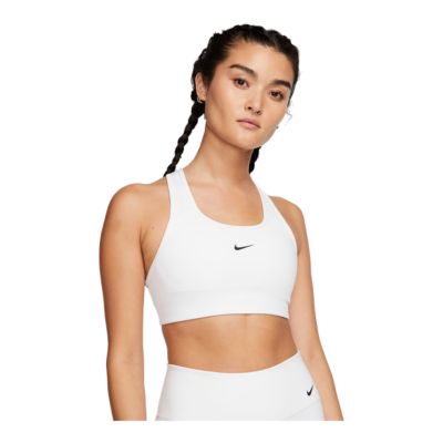 womens white sports bra