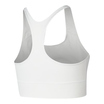 all white sports bra