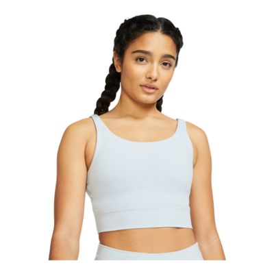 nike women's yoga luxe henley tank