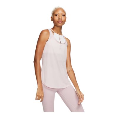 nike yoga twist tank