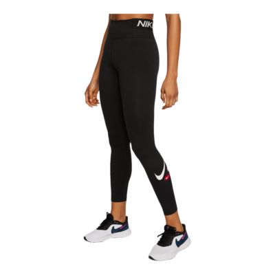 nike training icon clash one tight leggings in black