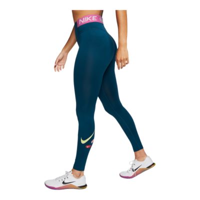 nike one crop tights ladies