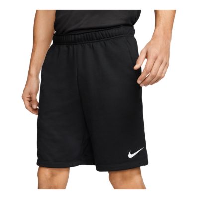 nike men's dry fleece shorts