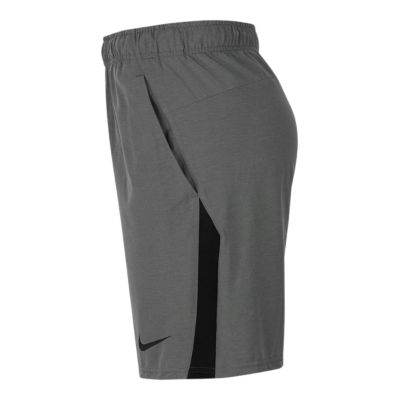 nike training flex 2.0 woven shorts in khaki