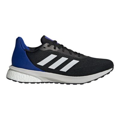 blue adidas running shoes