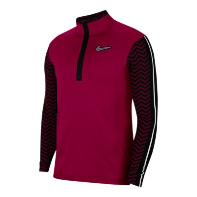 nike men's running quarter zip