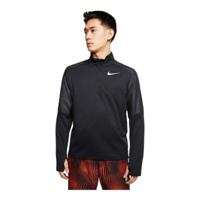 nike men's running quarter zip