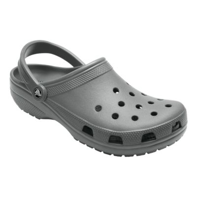 grey crocs mens