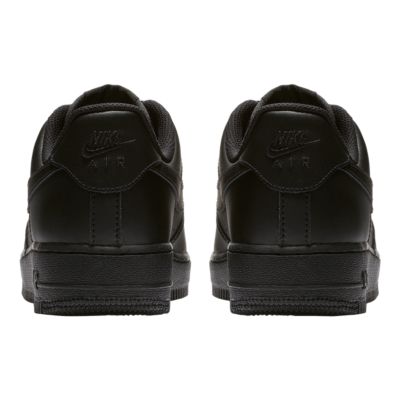 air force 1 shoes black