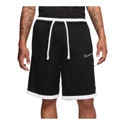 nike dry elite men's stripe basketball shorts