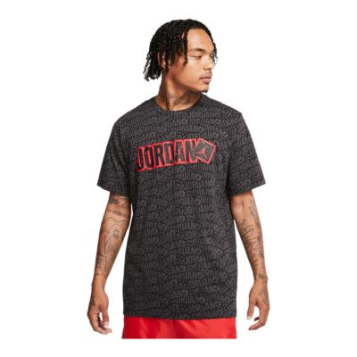 jordan all over print shirt