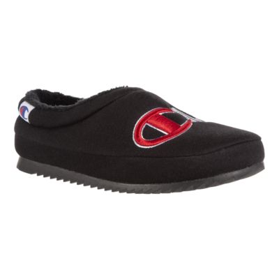 champion women's shuffle script slippers