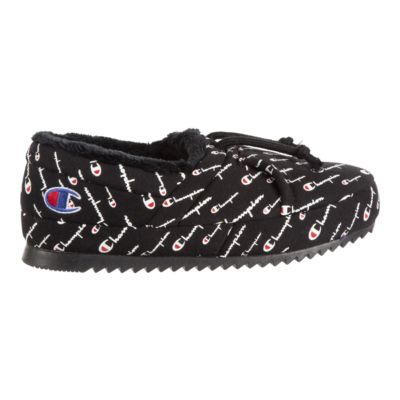 black champion slippers