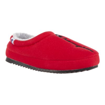 champion slippers red