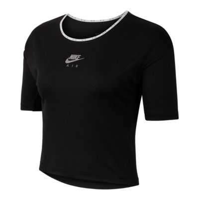 nike women's run air crop t shirt